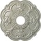 Ekena Millwork Rotherham Ceiling Medallion (Fits Canopies up to 3 1/2"), 18"OD x 3 1/2"ID x 1 1/2"P, Flash Copper CM17ROFCS - alternate 1